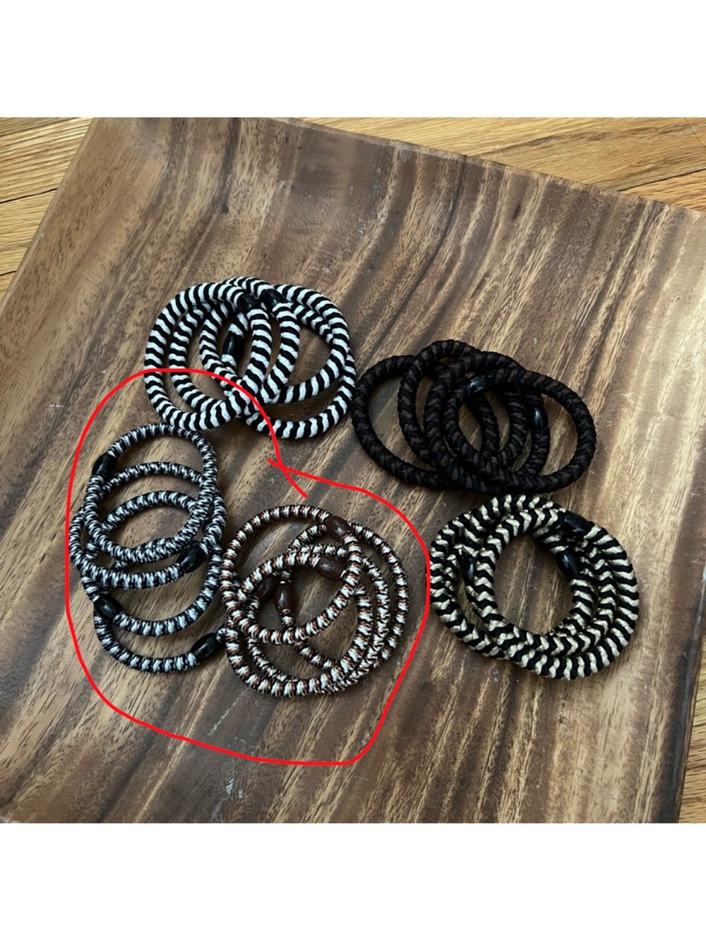 Kknekki new hair ties